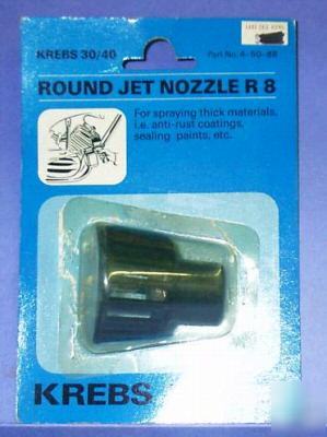Electric airless sprayer round jet nozzle krebs 30/40