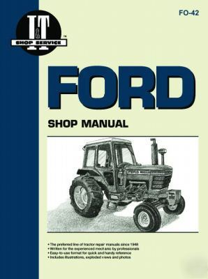 New ford holland i&t shop service repair manual fo-42