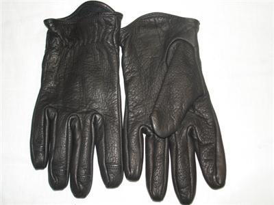 Nwt tactical police coolmax lined leather glove black s