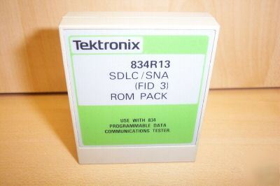Tektronix 834R13 sdlc/sna rom pack for 834 tester