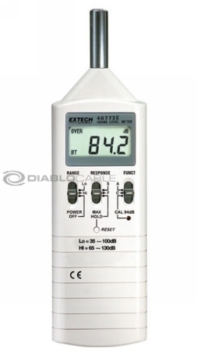 Extech 407735 digital sound level meter 2.0DB accuracy