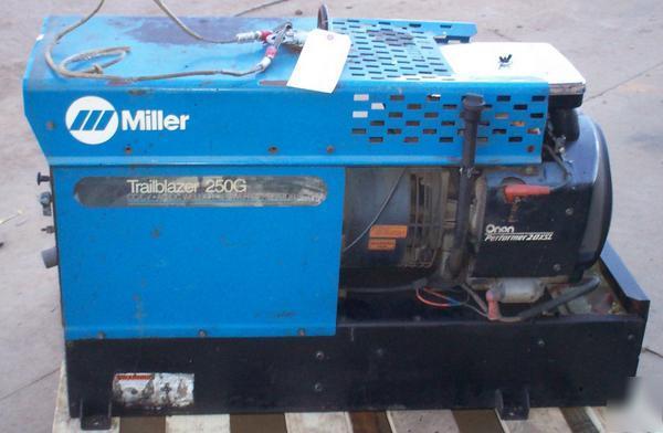 Miller trailblazer propane welder ac/dc power generator