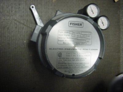New fisher type 3590 electro-pneumatic positioner 