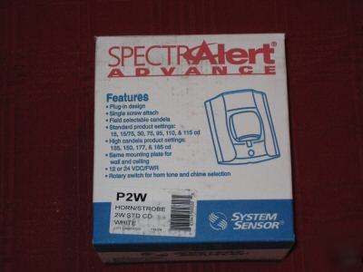 New systemsensor spectralert P2W strobe ** brand **