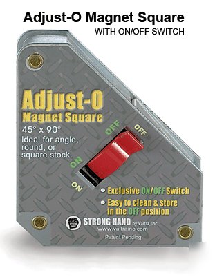 On/off adjust-o magnetic square 46 heavy duty