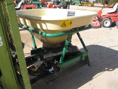 Utility cart vicon spreader over seeder fertilizer sand