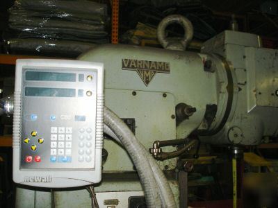 Varnamo fv-2KM vertical mill 12 x 60 table power feed