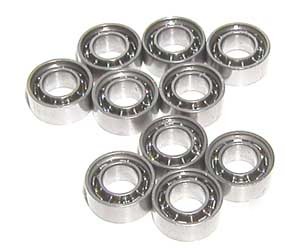 10 miniature bearing 1.5MM x 4MM x 1.2 stainless steel