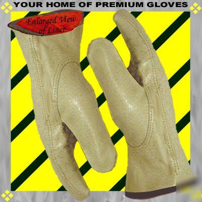 3P xlarge insulated liner leather glove premium pigskin