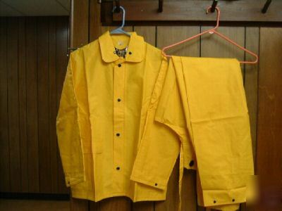 Rain suit quality .35MM pvc size small adult <208