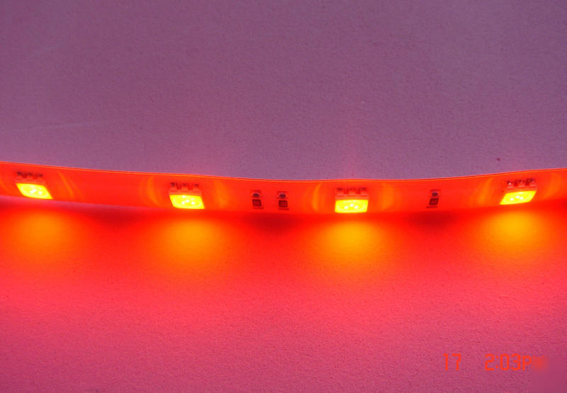 12V 60CM 24PCS red 5050 smd led strip