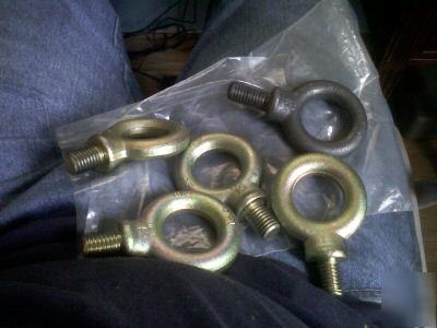 5 industial grade eye bolts 5/8