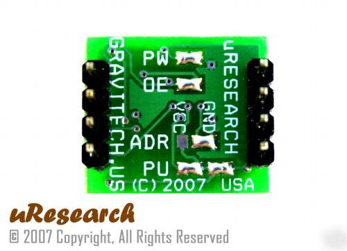 I2C-osc(1K-68MHZ programmab oscillator) basic stamp pic