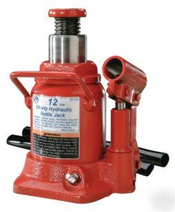 12-ton (short) hydraulic bottle jack atd #7385