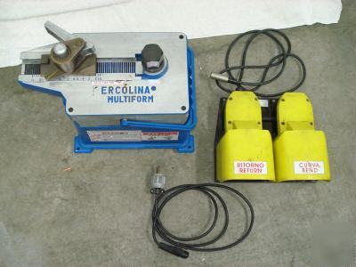 Ercolina medibender 070 tube bender bending tubing pipe