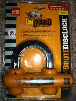 Onguard high security lock 4 motorcycles bikes atv lqqk