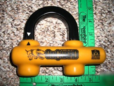 Onguard high security lock 4 motorcycles bikes atv lqqk