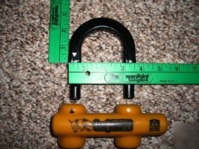 Onguard high security lock 4 motorcycles bikes atv lqqk