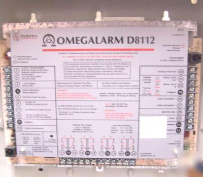 Radionics control panel omegalarm D8112 w enclosure 