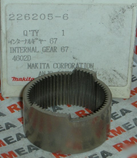 New 4602D makita (internal gear 67) 