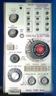 Tektronix 7B53A dual time base plug-in 56