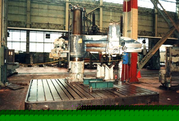 8' radial drill, carlton 8' - 22