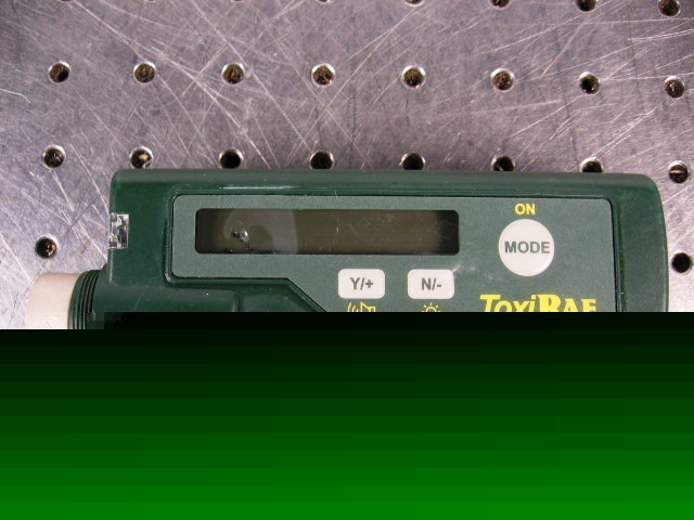 A37681 rae systems pgm-30 gas detector, toxirae