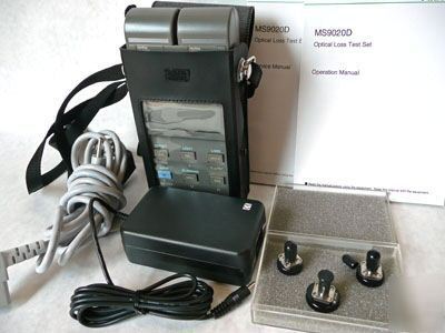 Anritsu MS9020D optical loss test set barely used