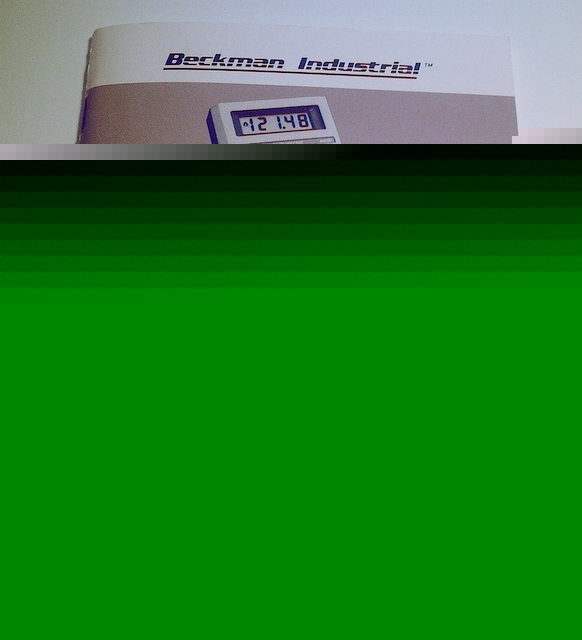 Beckman 4410 & HD140 multimeter operators manual hd 140
