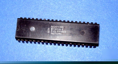Cpu MK3850N-3 mostek rare vintage collectible
