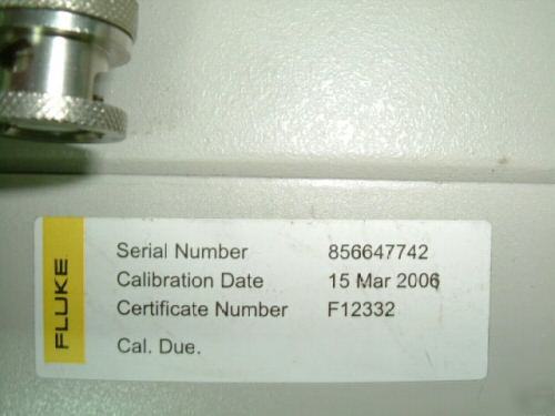 Fluke 9500B - 3200 oscilloscope calibrator workstation