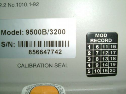 Fluke 9500B - 3200 oscilloscope calibrator workstation