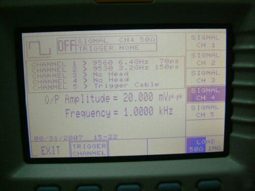 Fluke 9500B - 3200 oscilloscope calibrator workstation