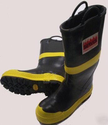 Servus 1492 rubber firefighting boot 10-wide