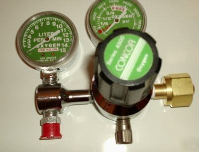 Used, reconditioned, oxygen regulator 