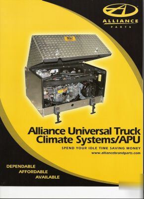 New apu-alliance parts- universal truck climate system 