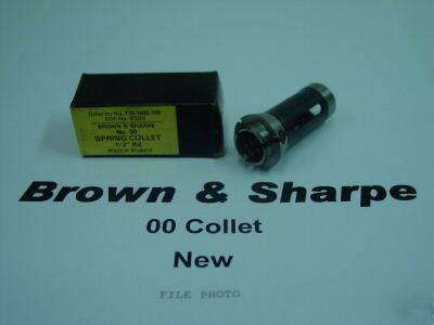 New brown & sharpe 00 collet 5/32 