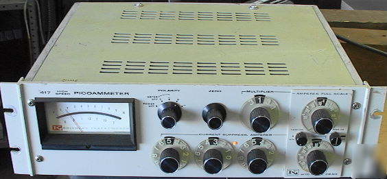 Keithley instruments 417 high speed picoammeter