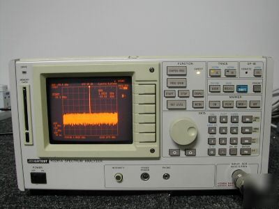 Advantest R3261A spectrum analyzer, 9KHZ â€“ 2.6 ghz gpib