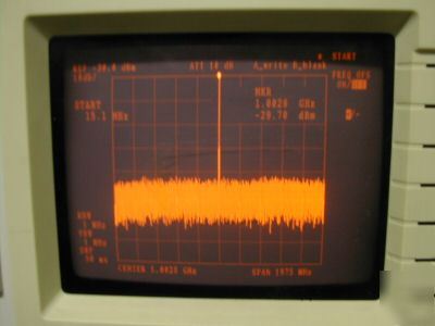 Advantest R3261A spectrum analyzer, 9KHZ â€“ 2.6 ghz gpib