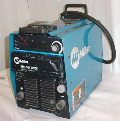 Miller xmt 304 cc/cv multiprocess welder power source 