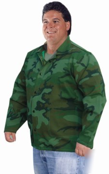 New tillman 6230C camo firestop welding jacket -xl- 