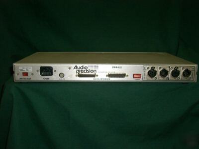 Audio precision swr-122F switcher