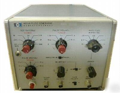 Hp 8004A pulse generator to 10MHZ free ship us 48