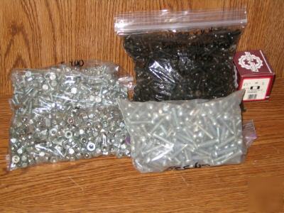 Lot of 10-24 & 10-32 screws and nuts
