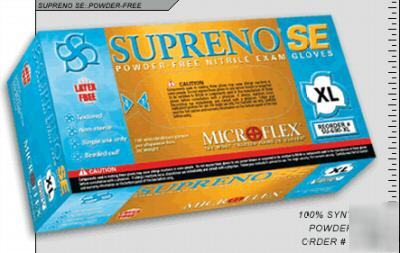 Micro-flex supreno nitrile gloves se (l)