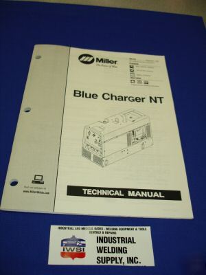 Miller electric blue charger nt technical manual TM415