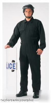 New black tactical coveralls x-large