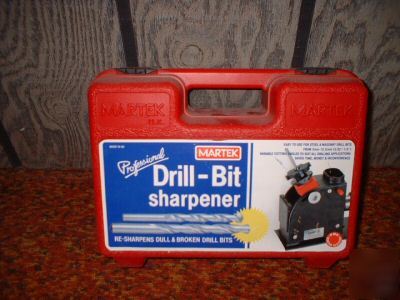 New drill bit sharpener martek ship 