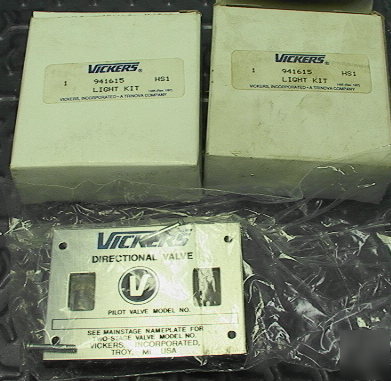 Vickers 941615HS1 directional valve indicator light kit